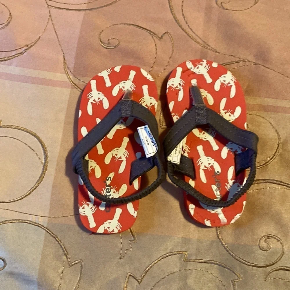 Carter’s toddler sandals size small (5-6)